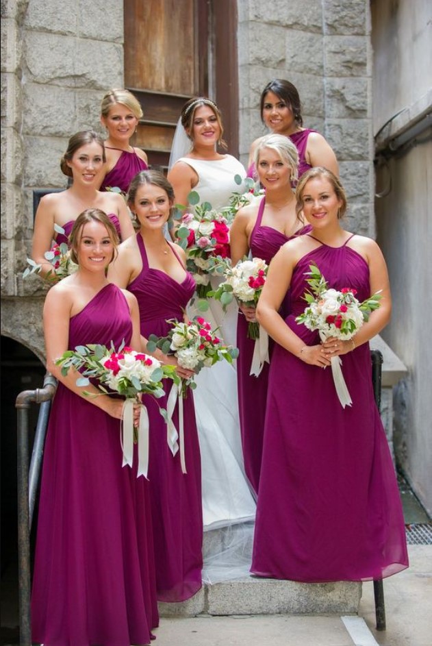 Bridal Bliss: 15 Beautiful Bridesmaid Matching Outfit Colors and Stylish Combinations