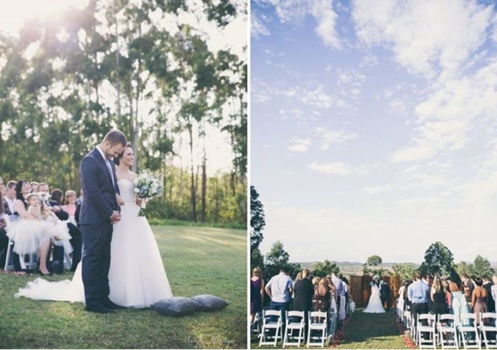 An outdoor wedding ceremony ongoing as seen in this picture. Image Source: TripAdvisor