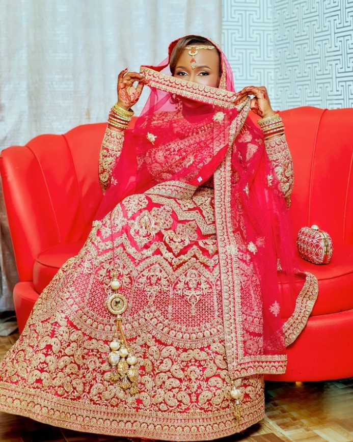 A Muslim bride. Image Source: Instagram/Breina Studio