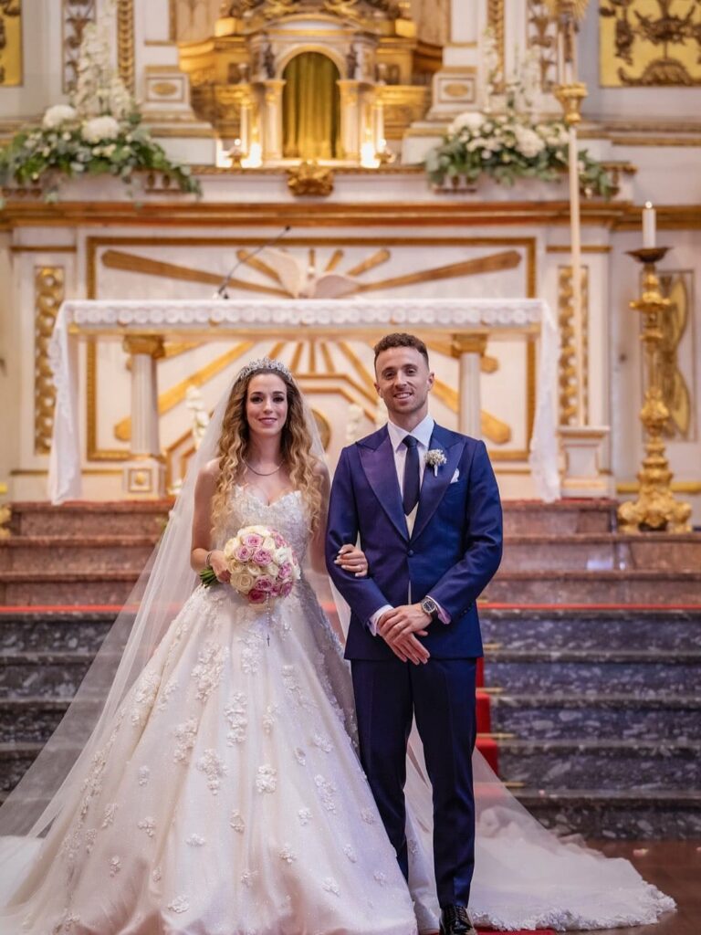 Diogo Jota and Rute Cardoso's wedding took place in Porto. The ceremony took place on June 22.