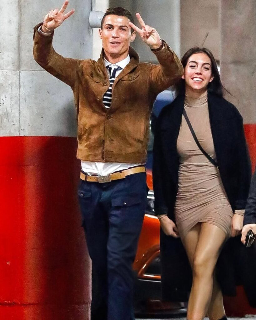 Georgina Rodriguez was working as a sales assistant, reportedly earning £250 a week before meeting Ronaldo. Image Source: Instagram/georginagio