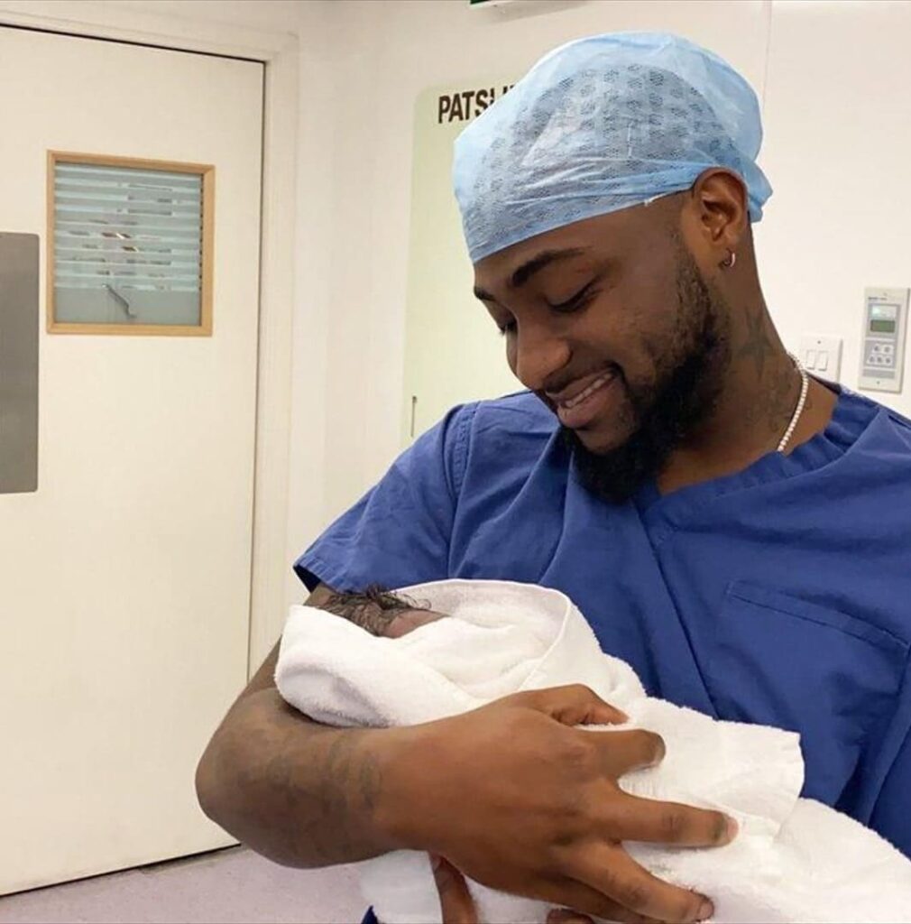Chioma welcomed her son, Ifeanyi, with Davido in 2019. Image Source: Instagram