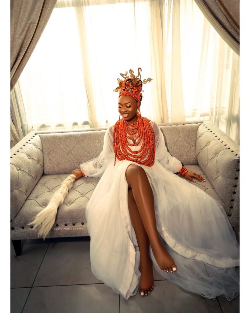 A Beautiful Edo bride. Image Credit: kazzyphotography_ng