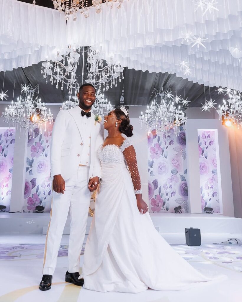 The wedding of Carol and Eddie in 2024
Image Credit: Instagram/focusshotsgh