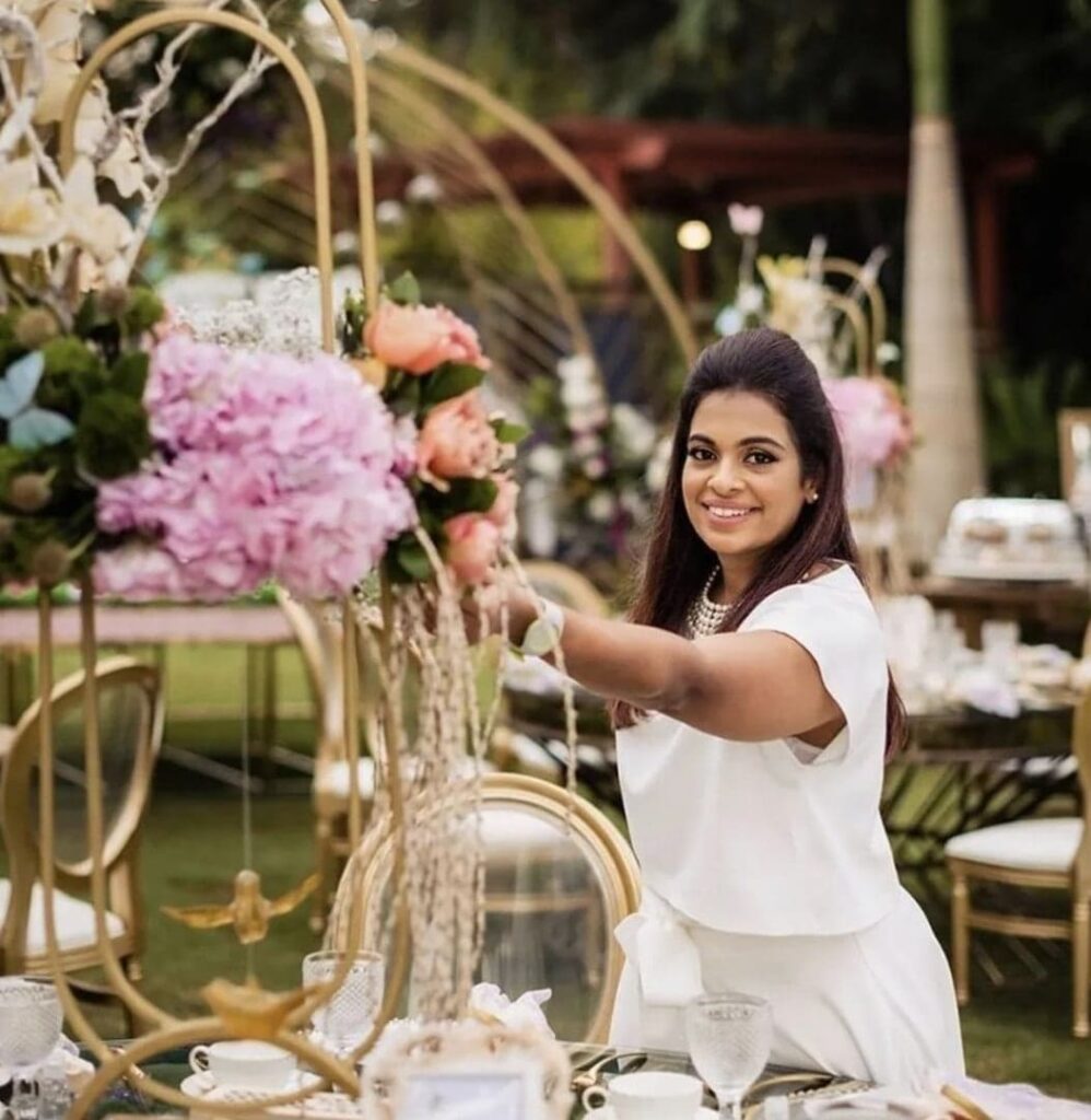 Aura Event Planners founder, Fatema Bhaiji. Image Source: Instagram/@auraeventplanners