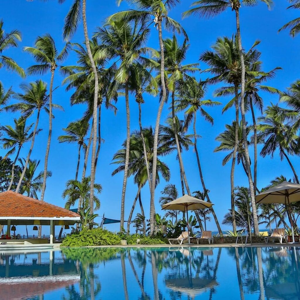A beautiful view from the Sarova Whitesands Resort. Image Source: Instagram