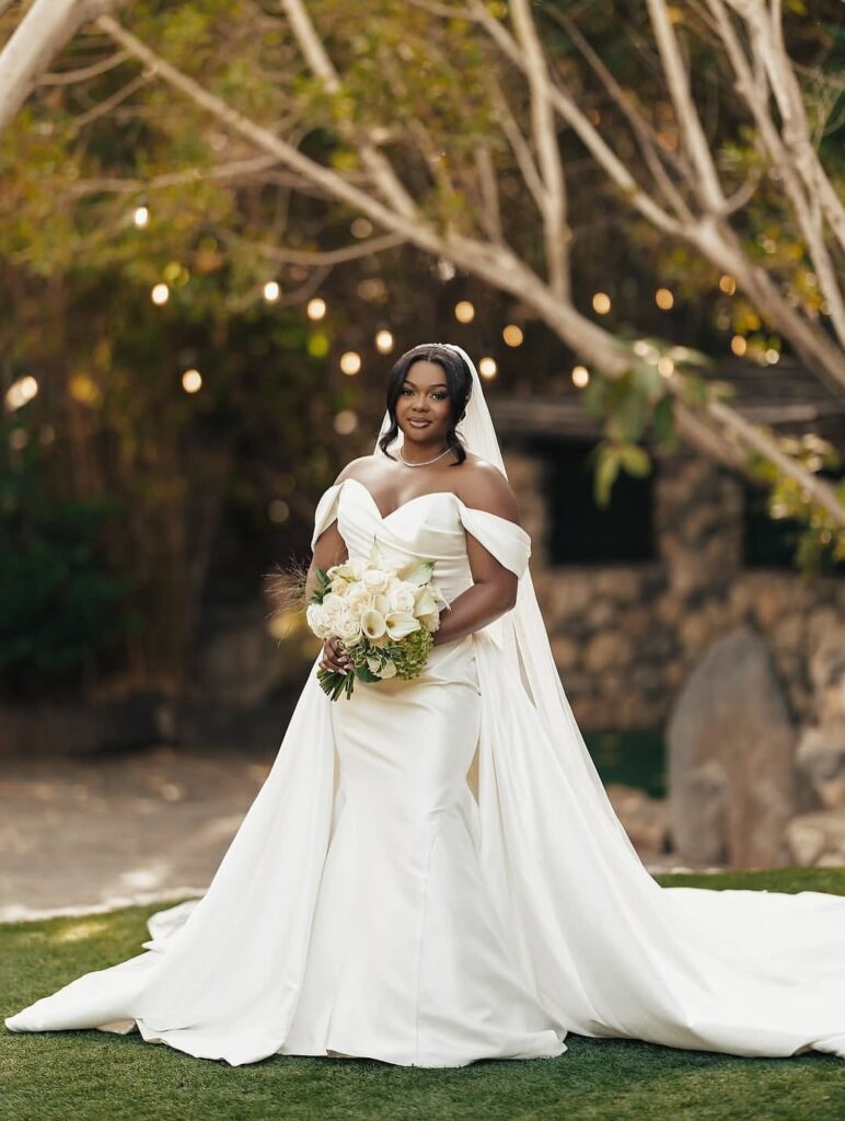 A bride in her luxury gown from Sidai Brides. Image Source: Instagram/@sidaibrides