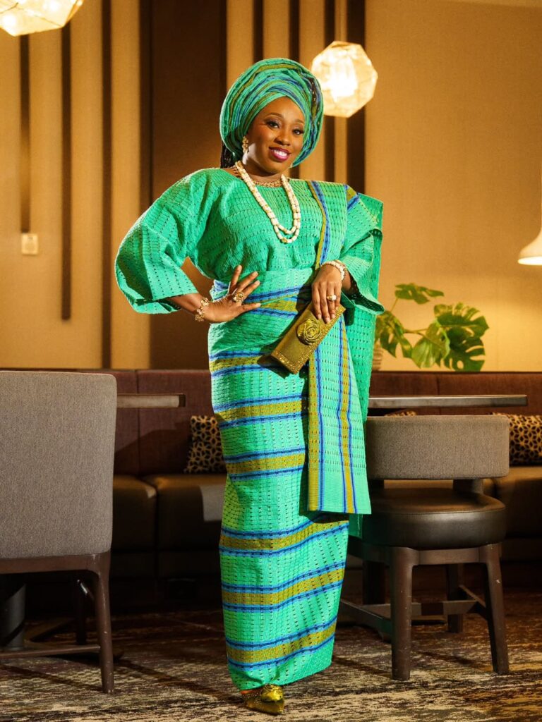 Adufe Ade is a US-based alaga who is perfect for both iduro and ijokoo roles at a typical Yoruba wedding. Image Source: Instagram/@alaga_adufe_ade