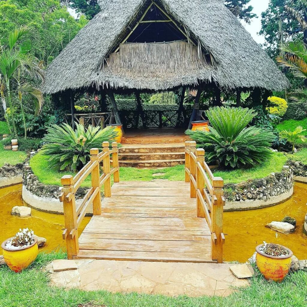 Dinham Resort Gardens is one of the best locations in Tigoni and within Limuru, ideal for weddings and events. Image Source: Instagram/@dinham_resort_gardens
