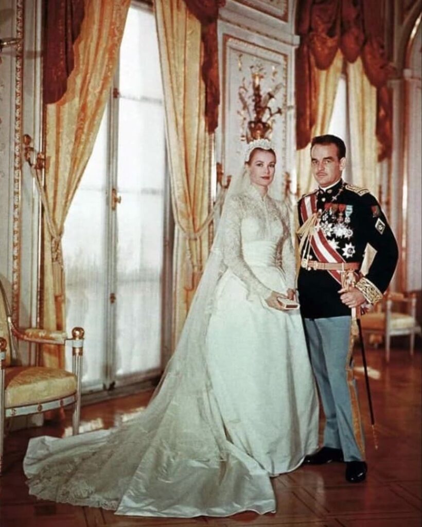 Prince Rainier and Princess Grace of Monaco, 1956. Getty Images