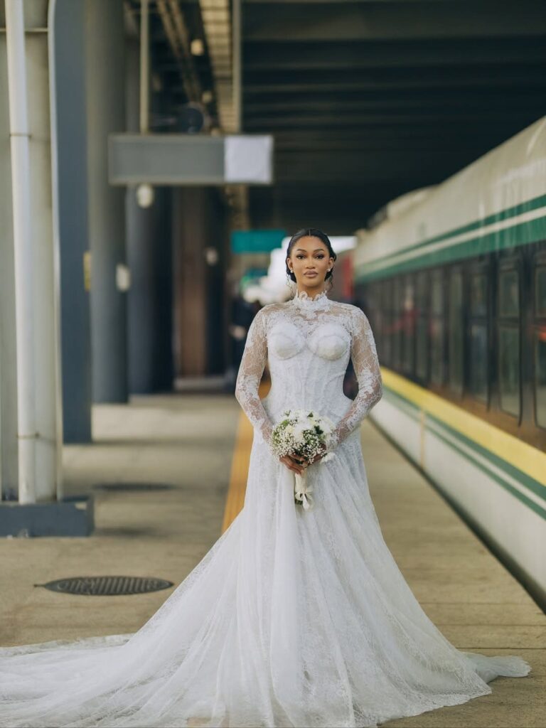 Sharon, the CEO of Shamo Experience, at her wedding to Shawn, photographed by Lucas Ugo Weddings.
