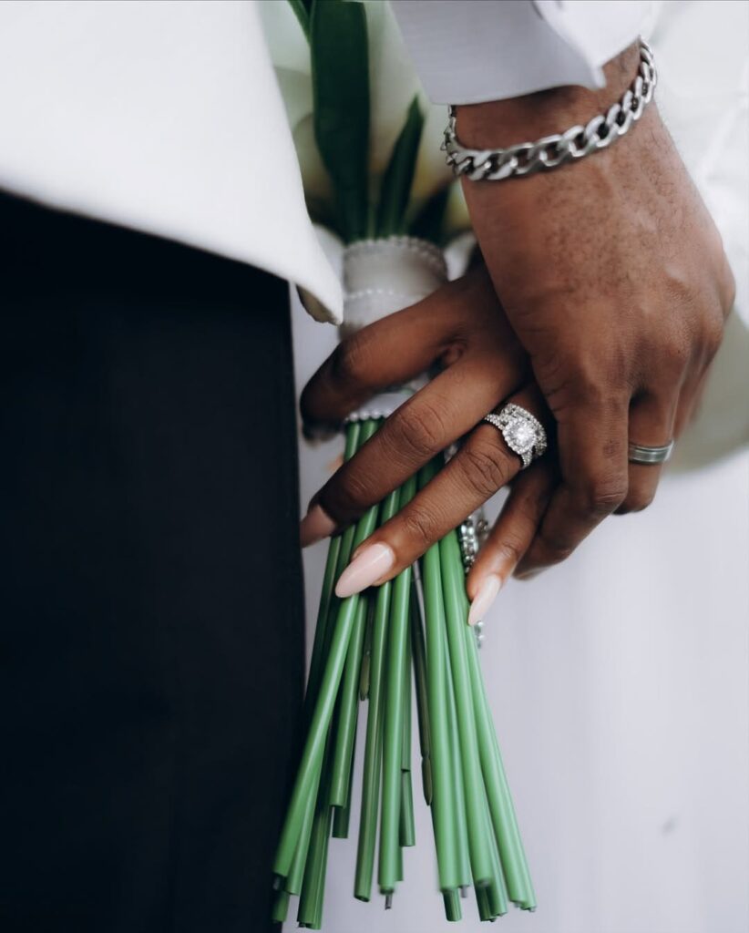 The marriage between photographer Jedoshotit (real name Engr Johnson C Ugo) and makeup artist Credo Johnson of She Slays Beauty. Image Source: Instagram/@jedoshotit