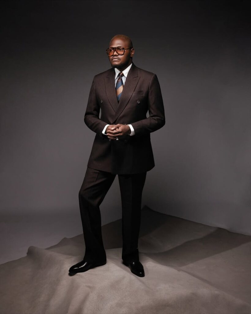 Tosin Ogundadegbe is a Nigerian couple stylist and the founder and creative director of The Style Infidel. Image Source: Instagram/@thestyleinfidel