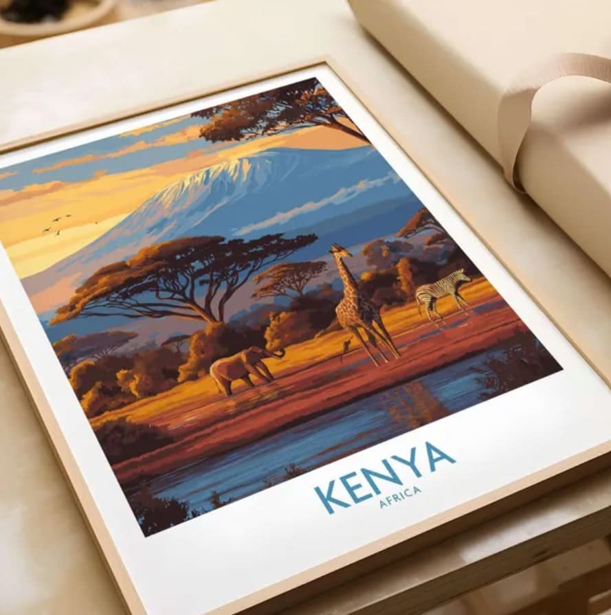 Kenyan poster art. Source: Etsy
